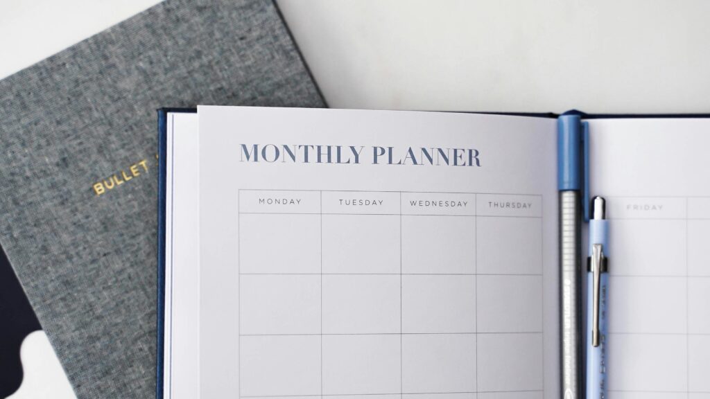 weekly workout planning