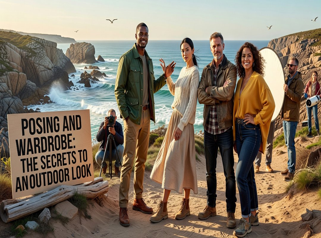 Posing & Wardrobe: The Secrets to an 'Adorable' Outdoor Look